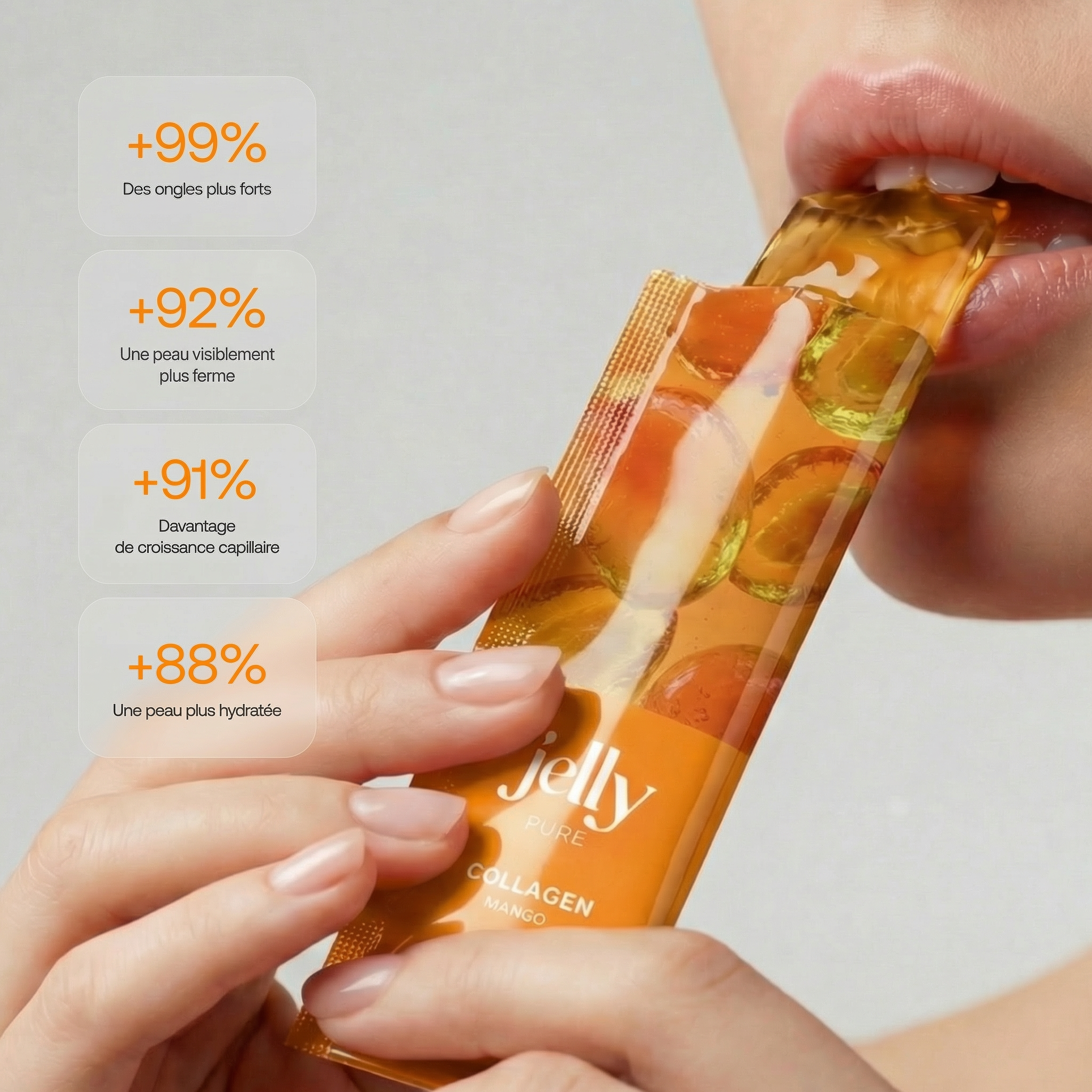 Gelée au collagène bioactif