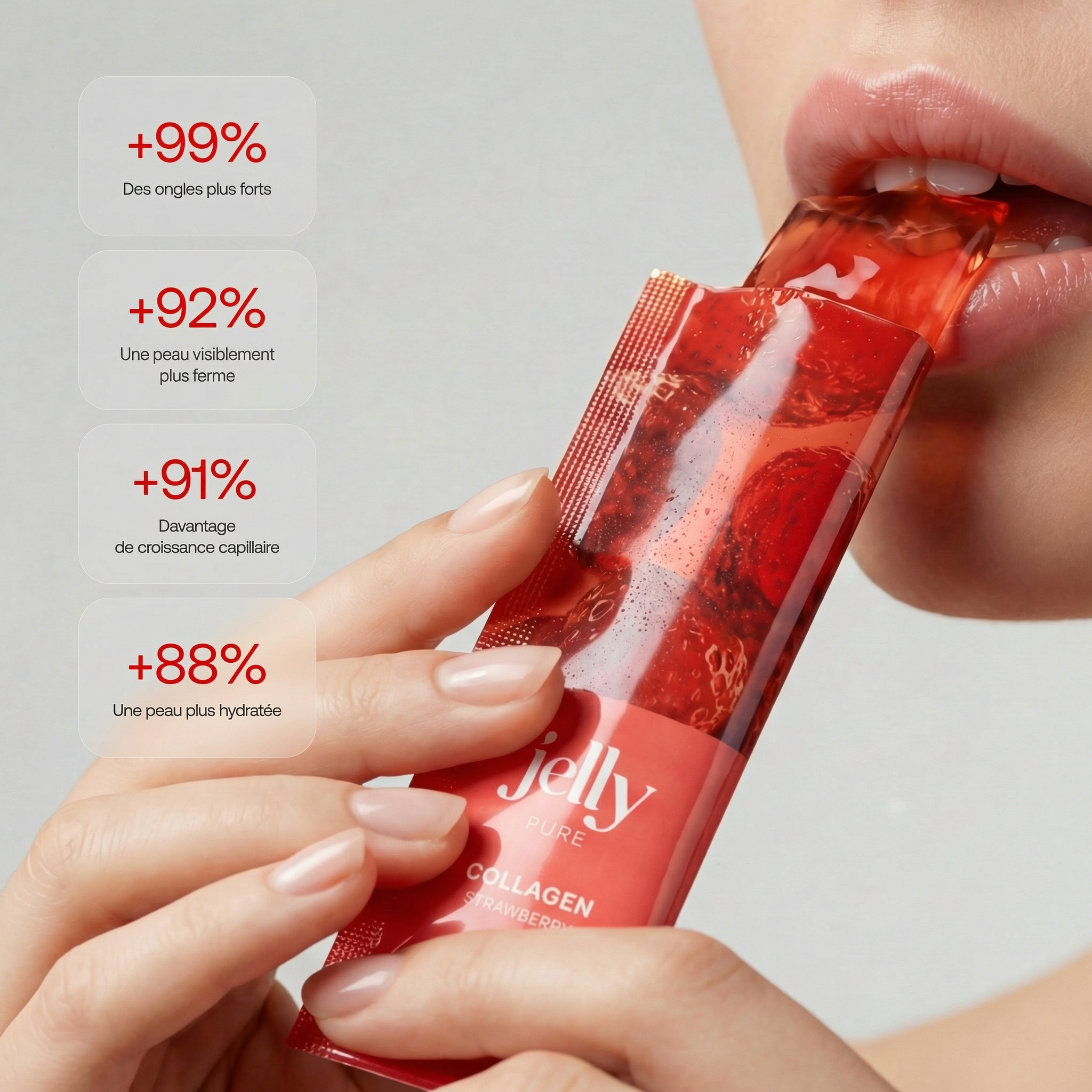 Gelée au collagène bioactif