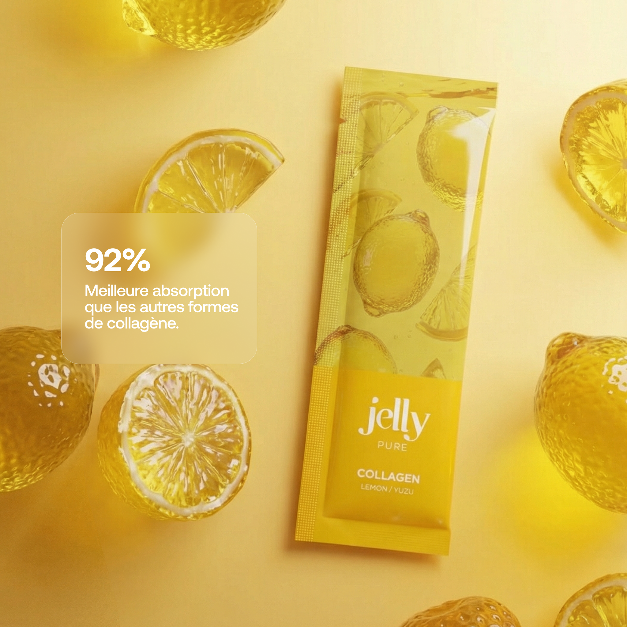 Gelée au collagène bioactif