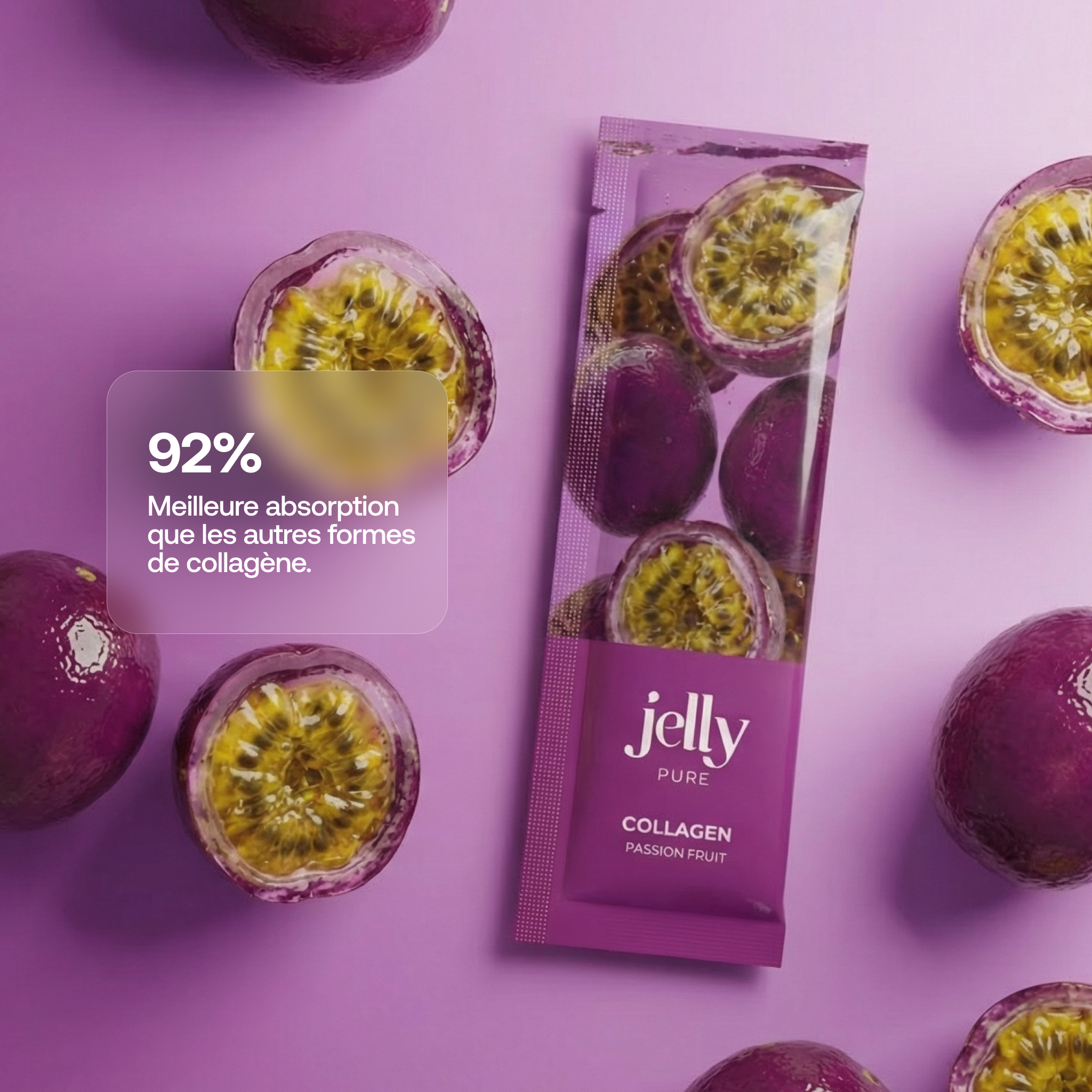 Gelée au collagène bioactif