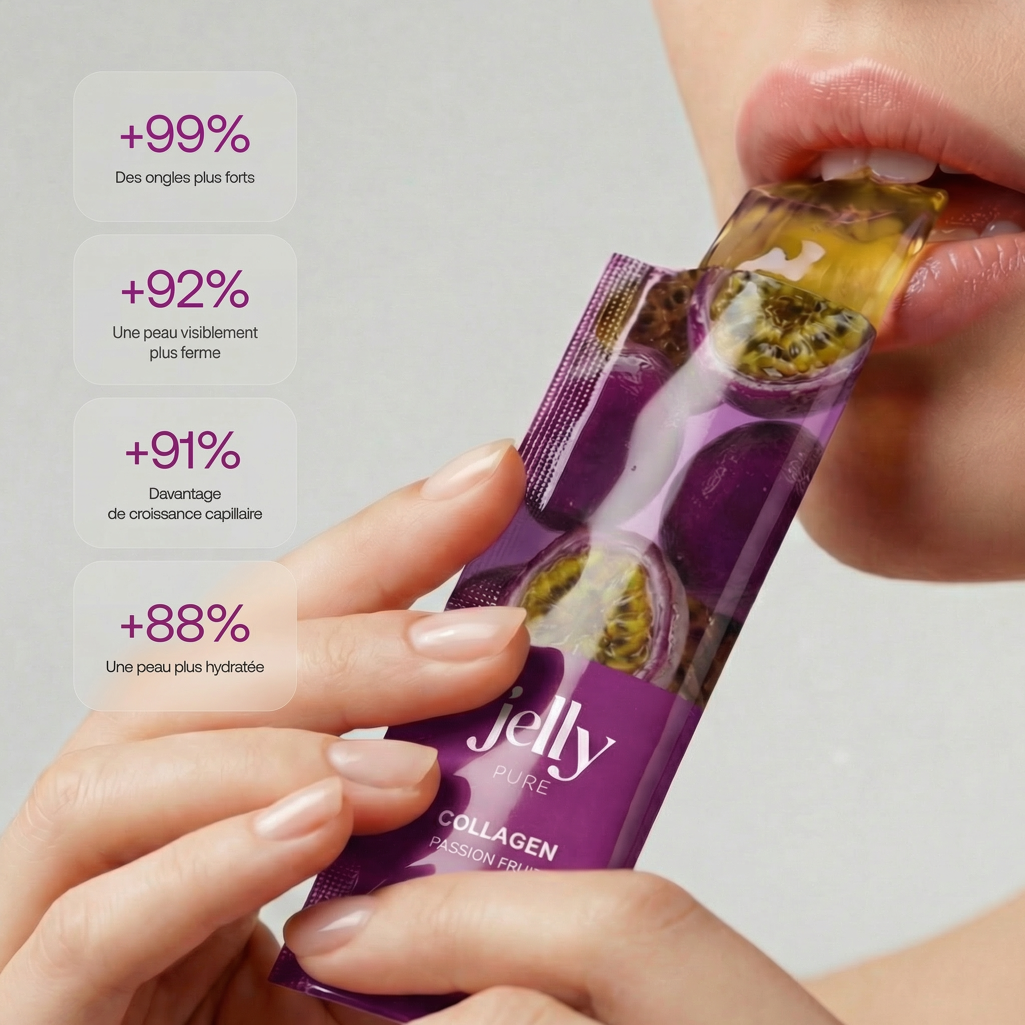 Gelée au collagène bioactif
