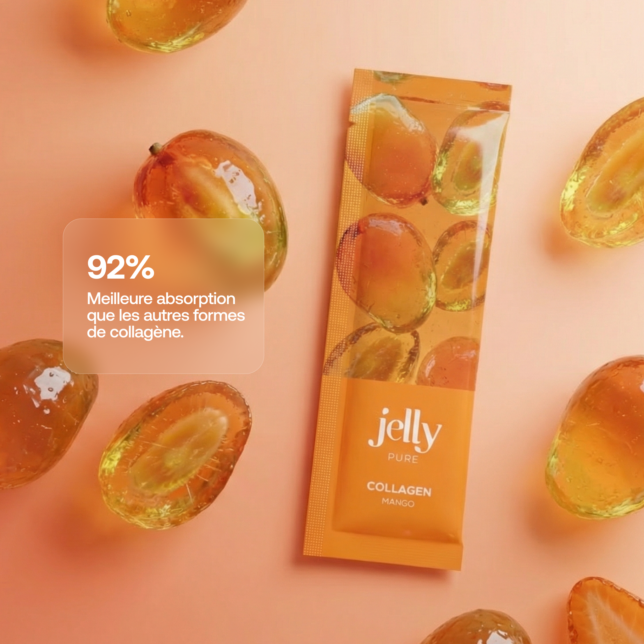 Gelée au collagène bioactif