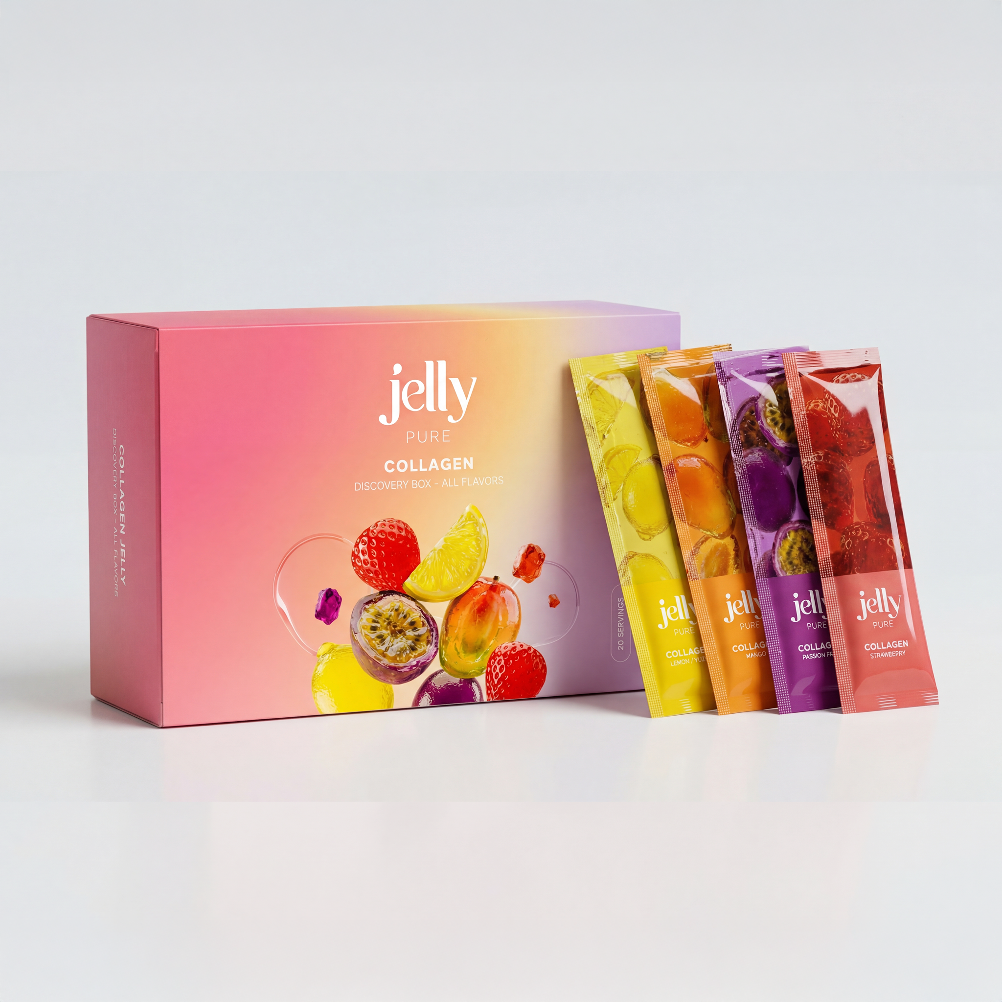 Gelée au collagène bioactif – Coffret Découverte toutes les saveurs