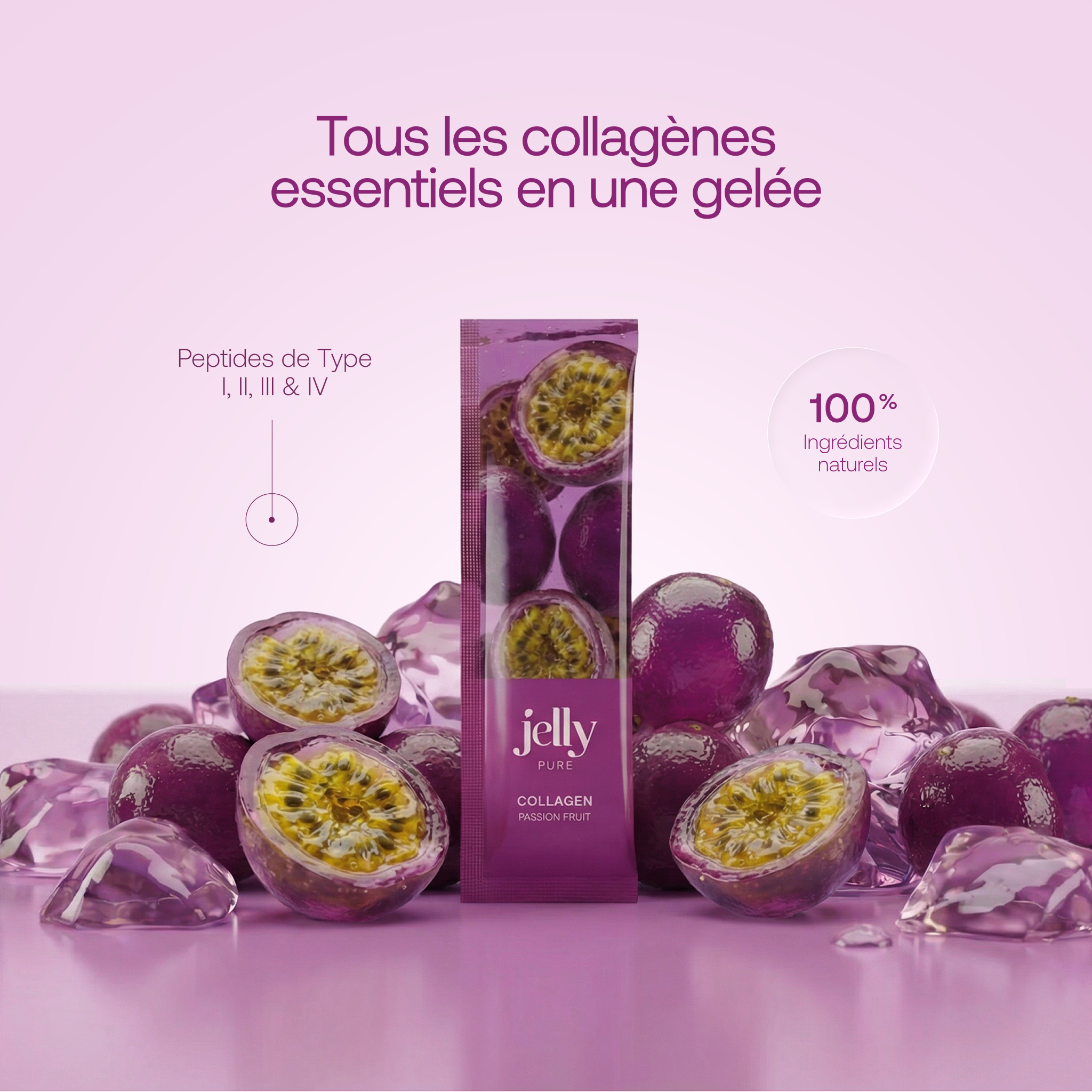 Gelée au collagène bioactif