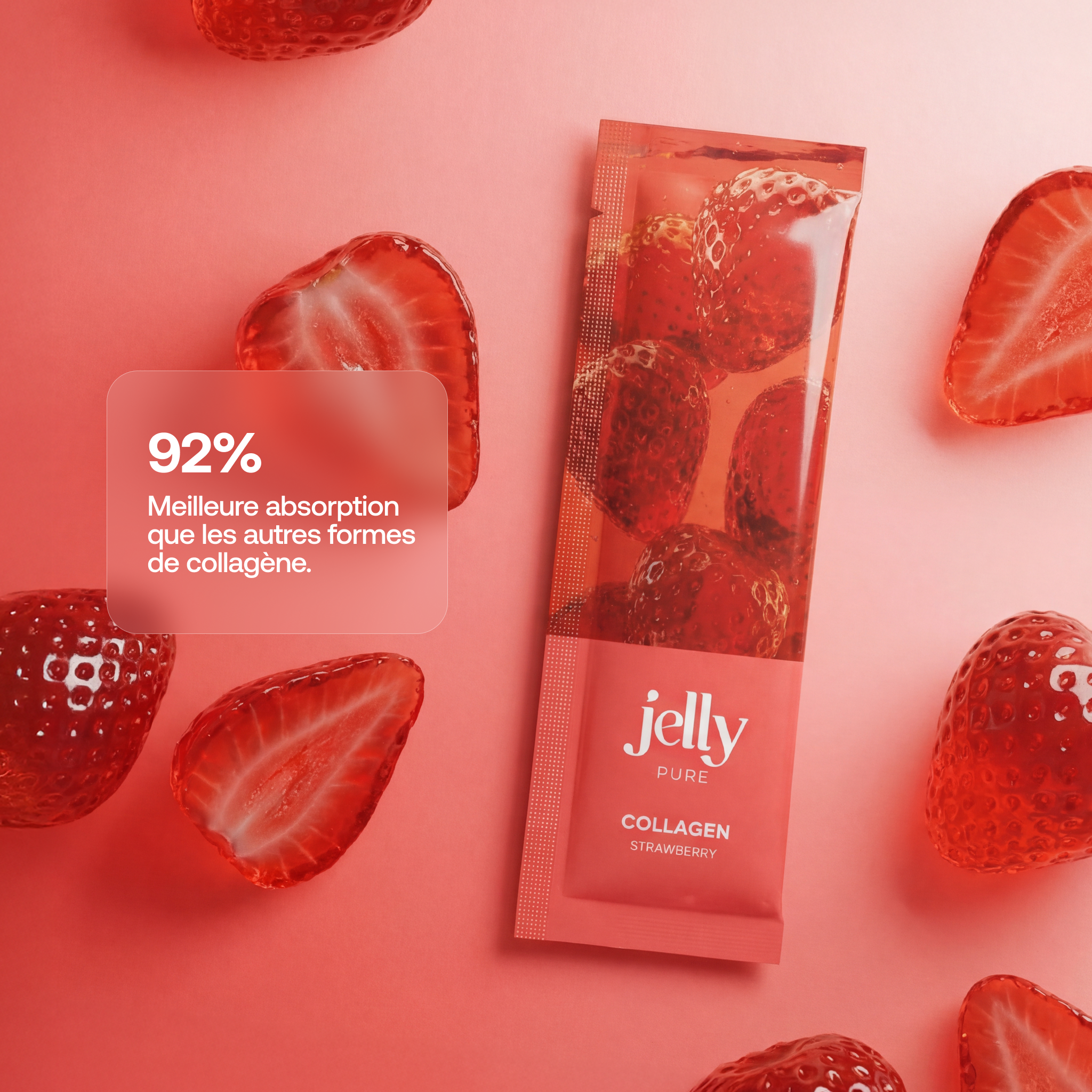 Gelée au collagène bioactif